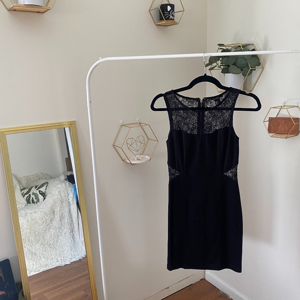 Little Black Lace Dress